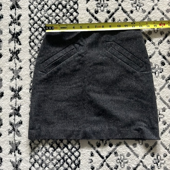 H&M wool skirt grey 2 - Picture 10 of 13